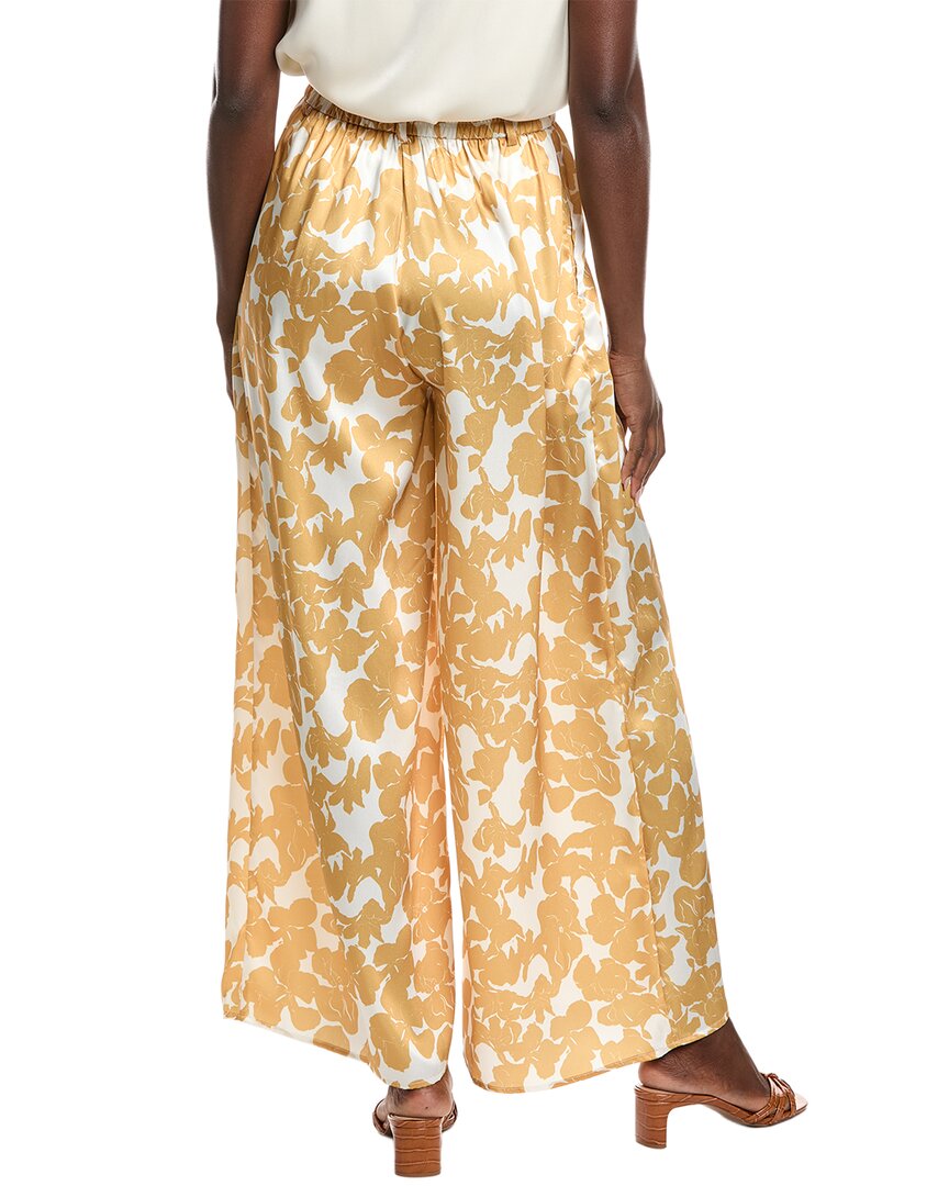 Gracia Satin Wide Leg Trouser