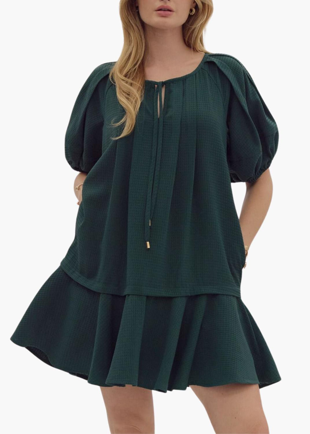 Madison Mini Dress In Forest