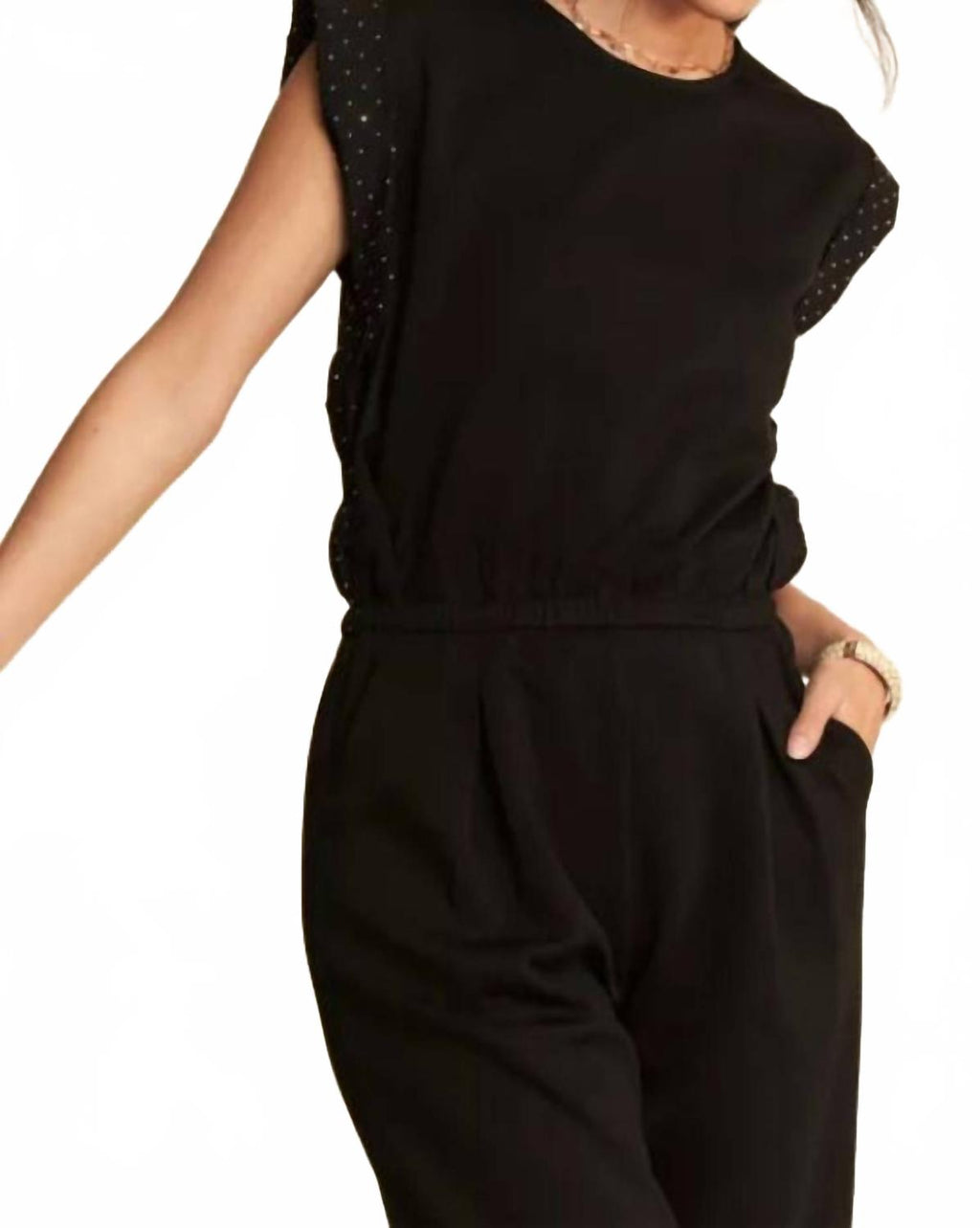 Stone Cold Jumpsuit In Black