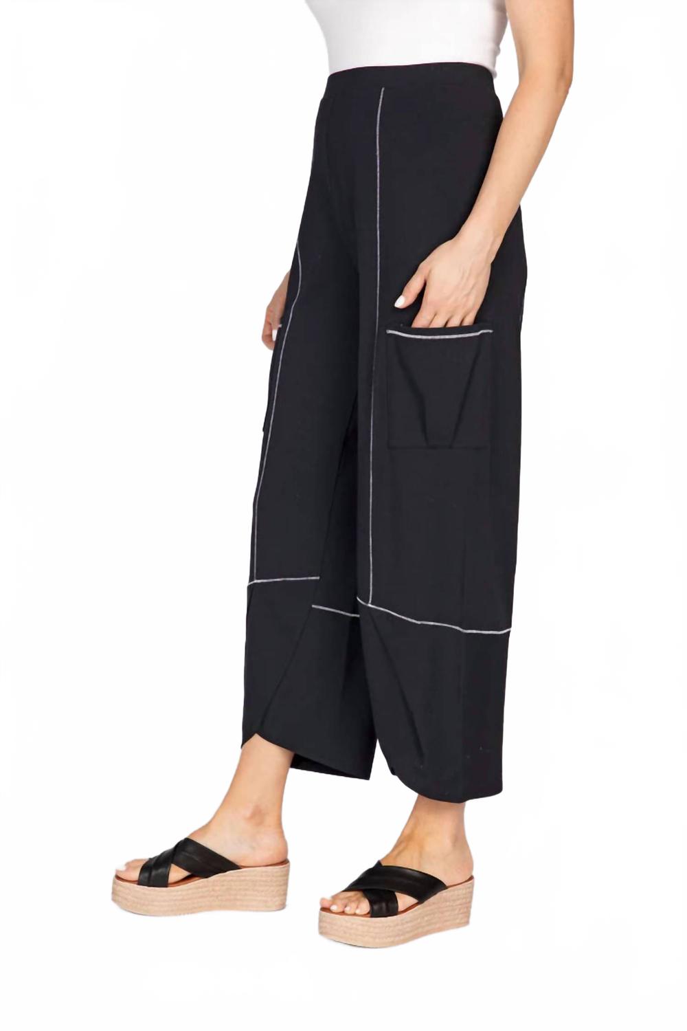 Essential Knit Zanna Pant In Black