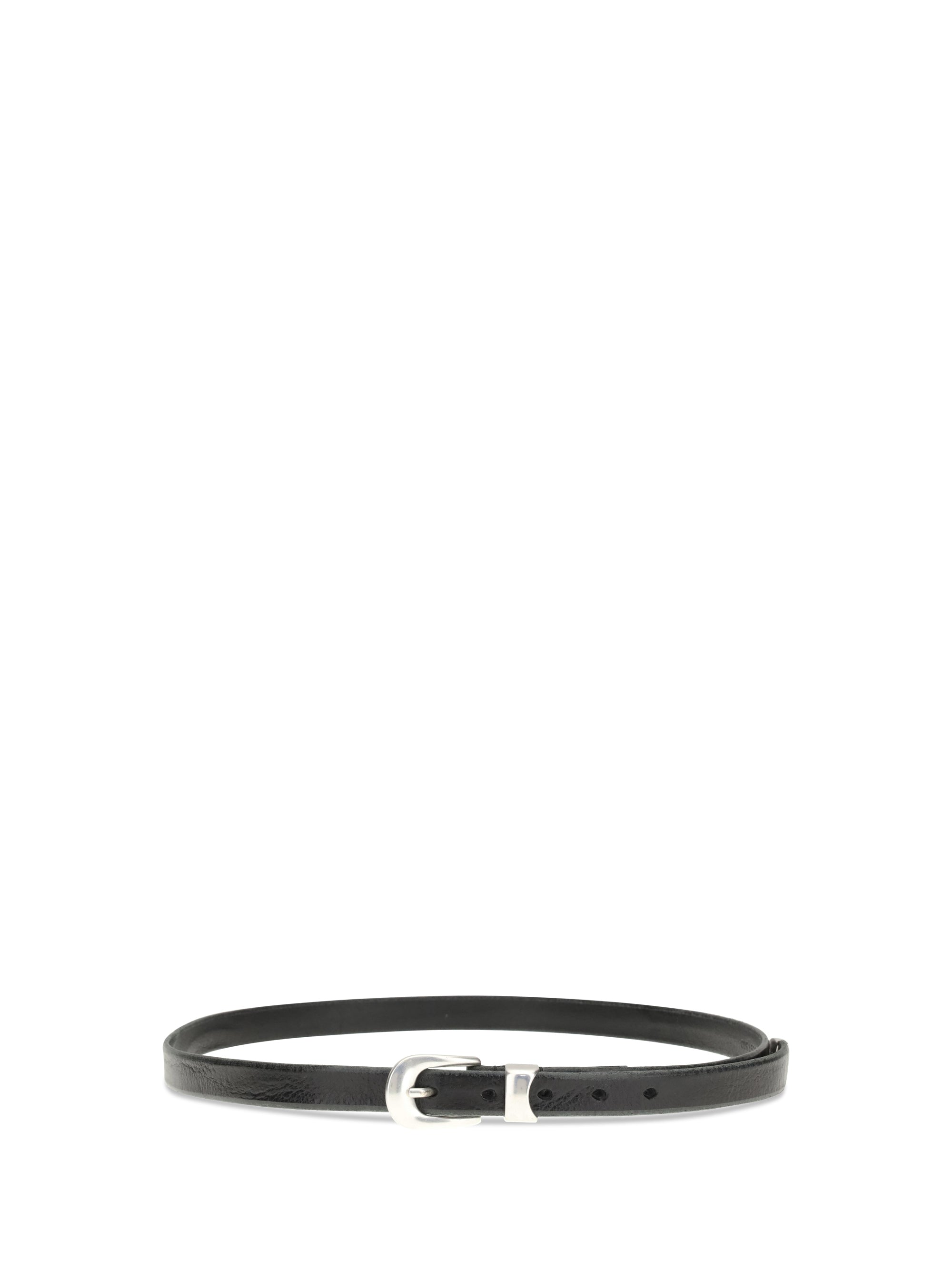Our Legacy Men Leather Belt