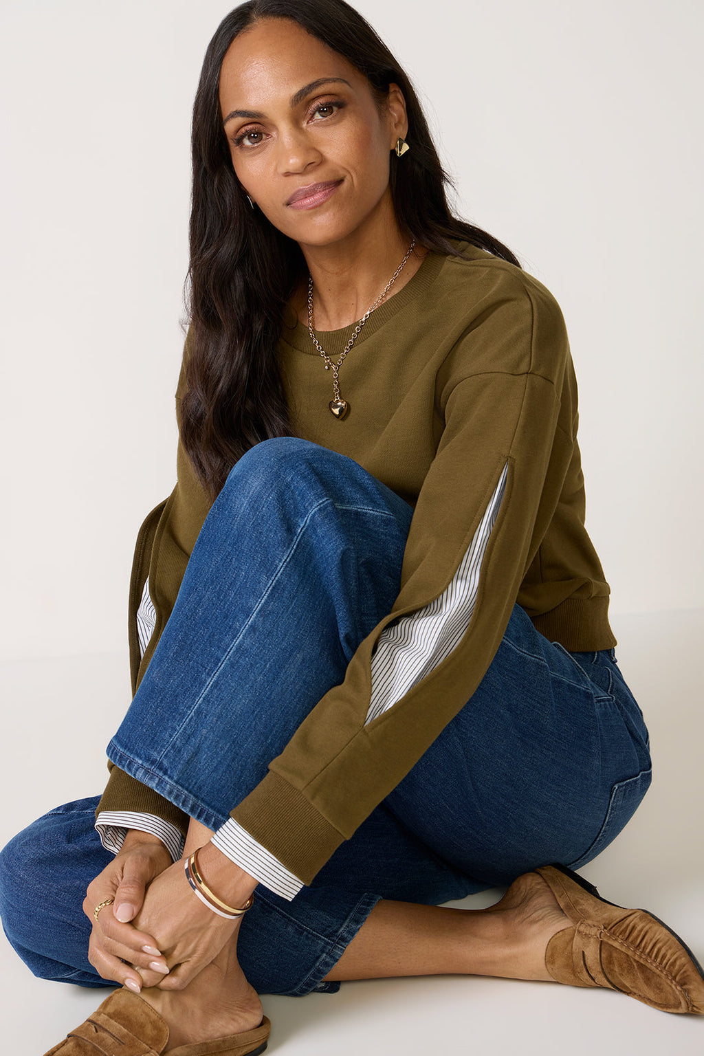 Women's Tucker Twofer Sweatshirt