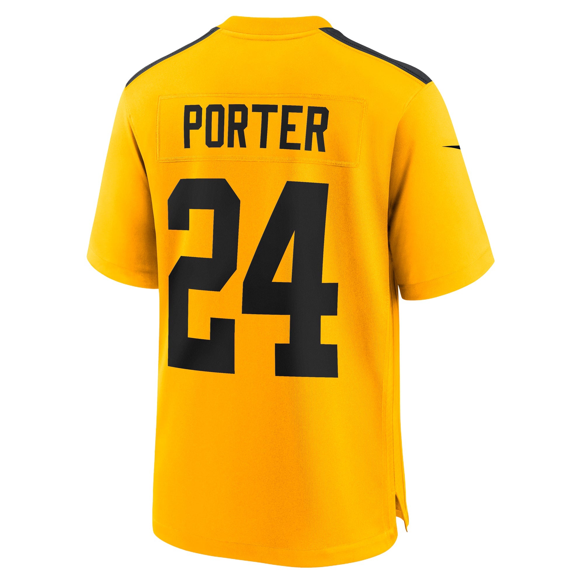 Pittsburgh Steelers Joey Porter Jr. Gold Alternate 1933 Throwback Game Jersey