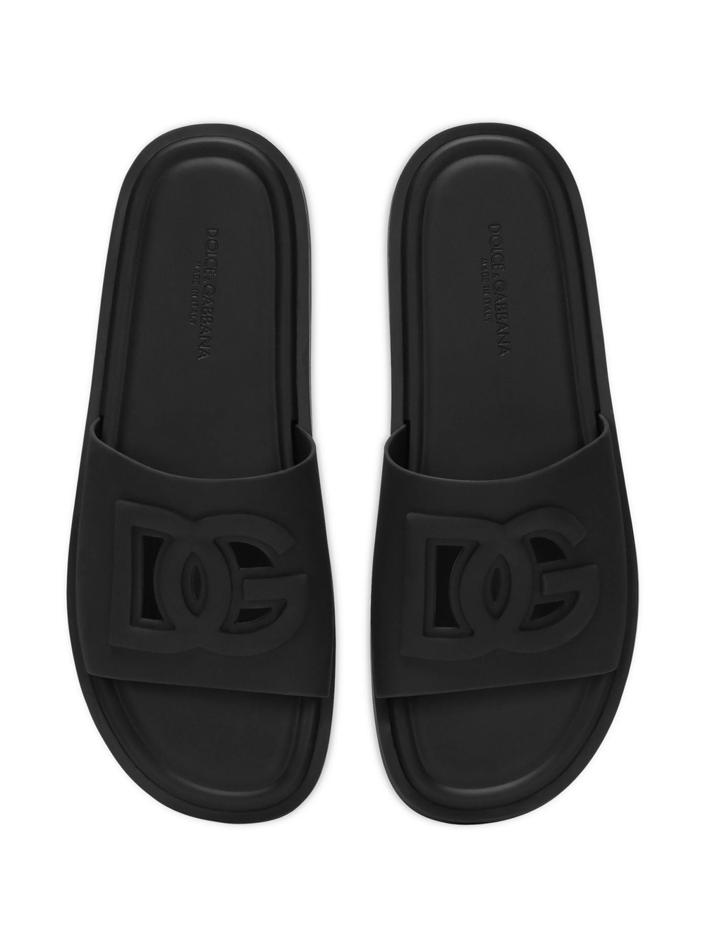 Dolce & Gabbana Men Open Toe Slide Sandals