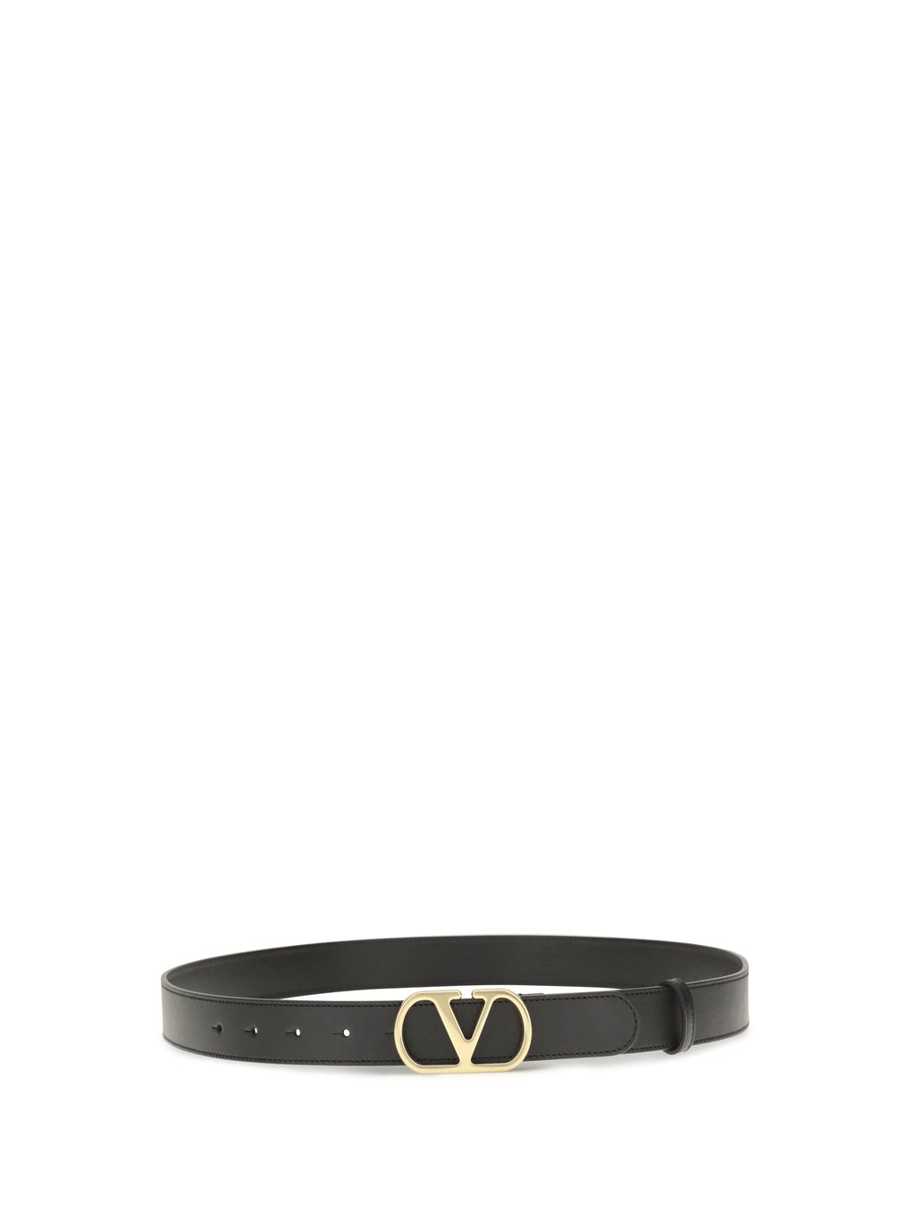 Valentino Garavani Men Vlogo Signature Leather Belt
