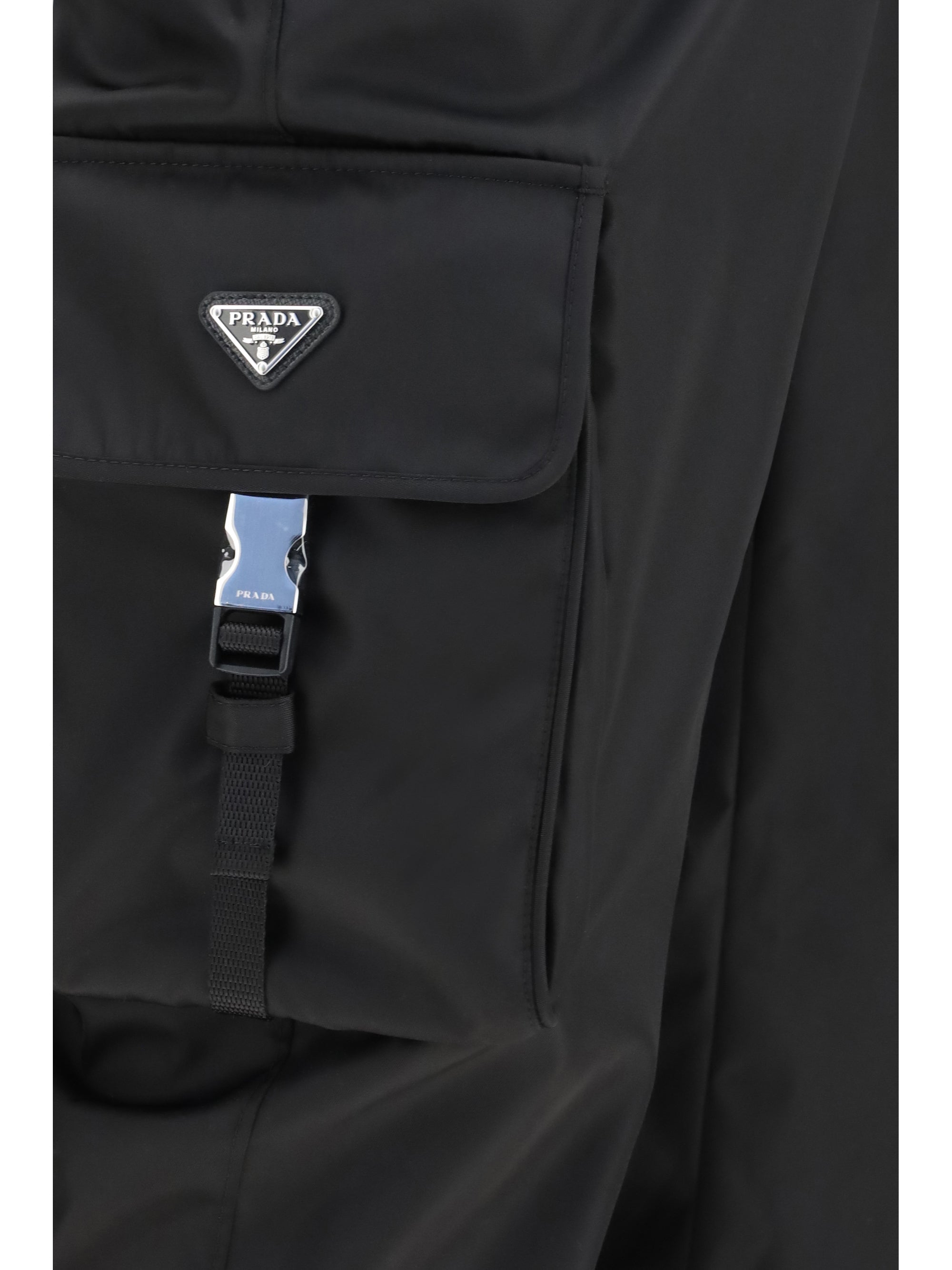 Prada Men Re-Nylon Cargo Pants