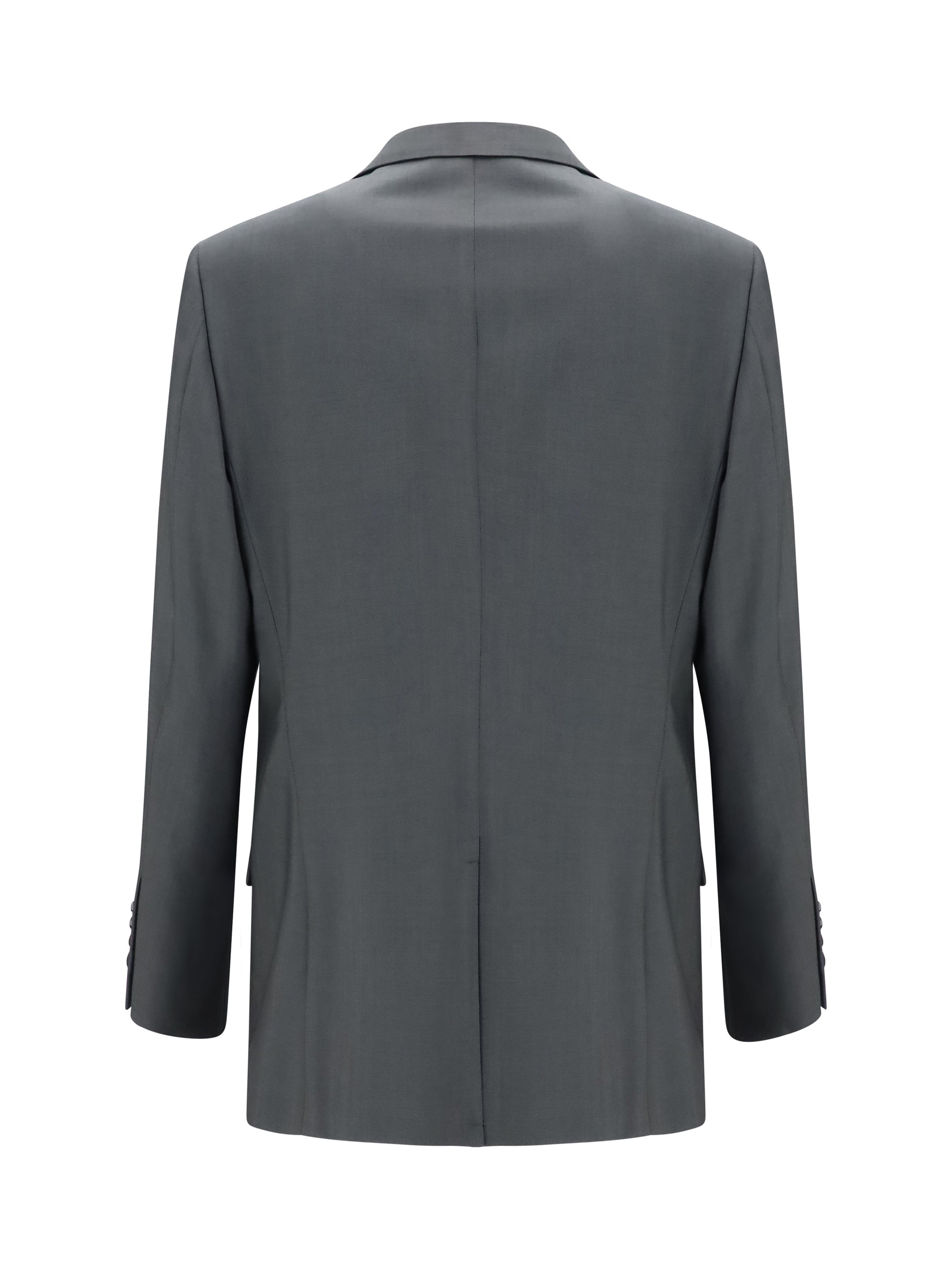 Valentino Men Single-Breasted Wool And Mohair Jacket