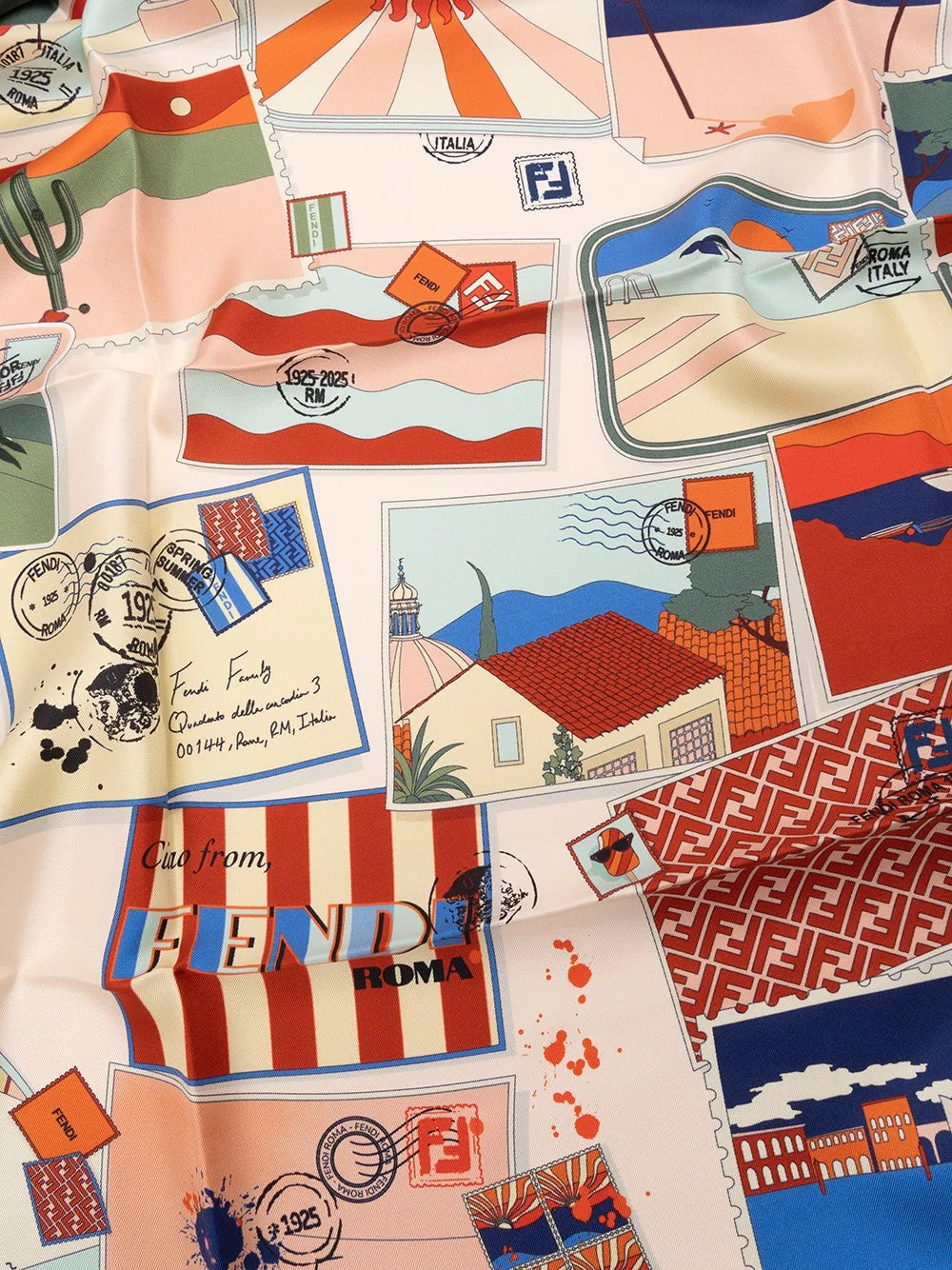 Fendi Women `Heritage` Foulard