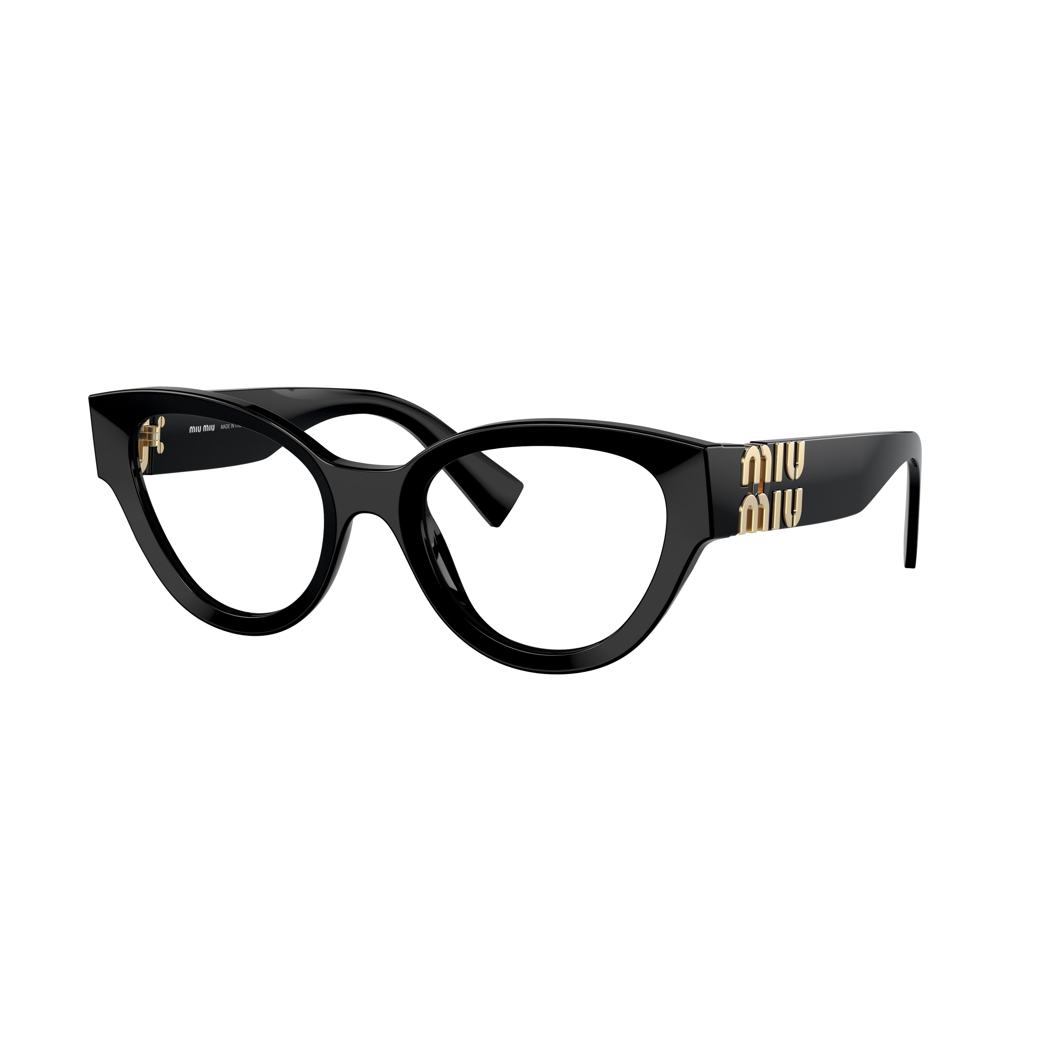 0Mu 01Vv Cat-Eye Sunglasses with Gold-Tone Logo Detail
