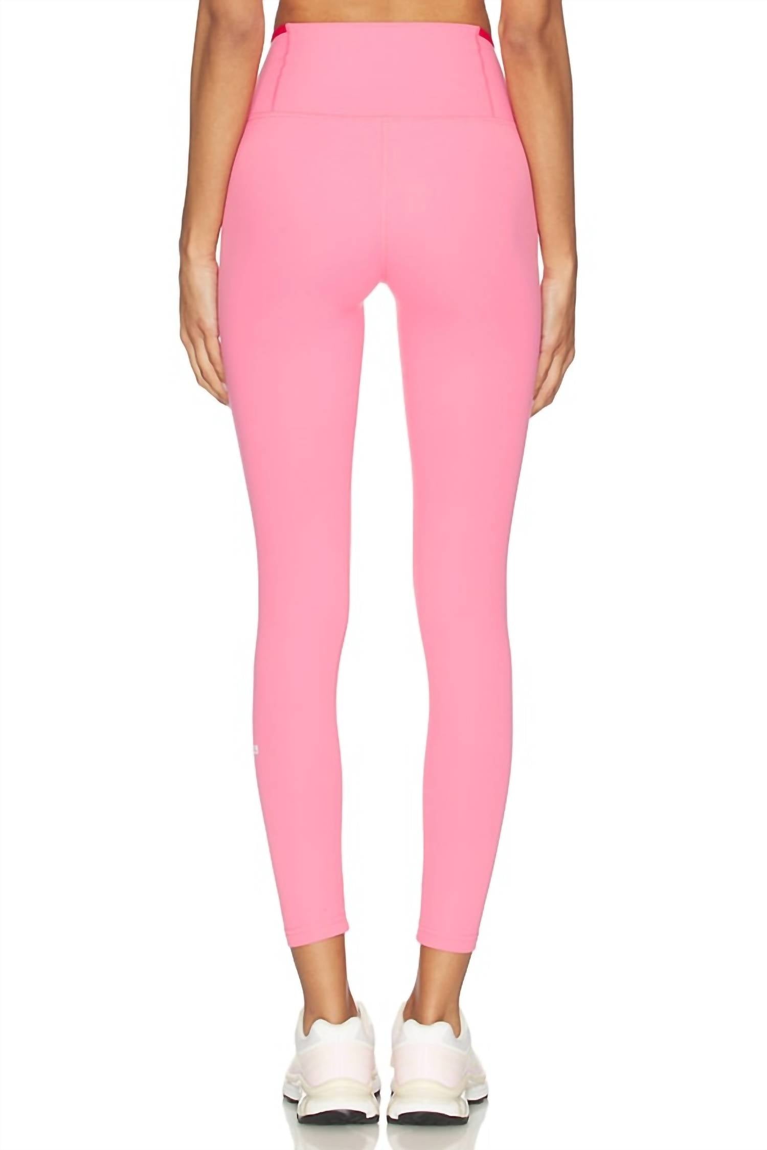 Easton Rigor High Waist 7/8 Leggings In Strawberry/pirate Red