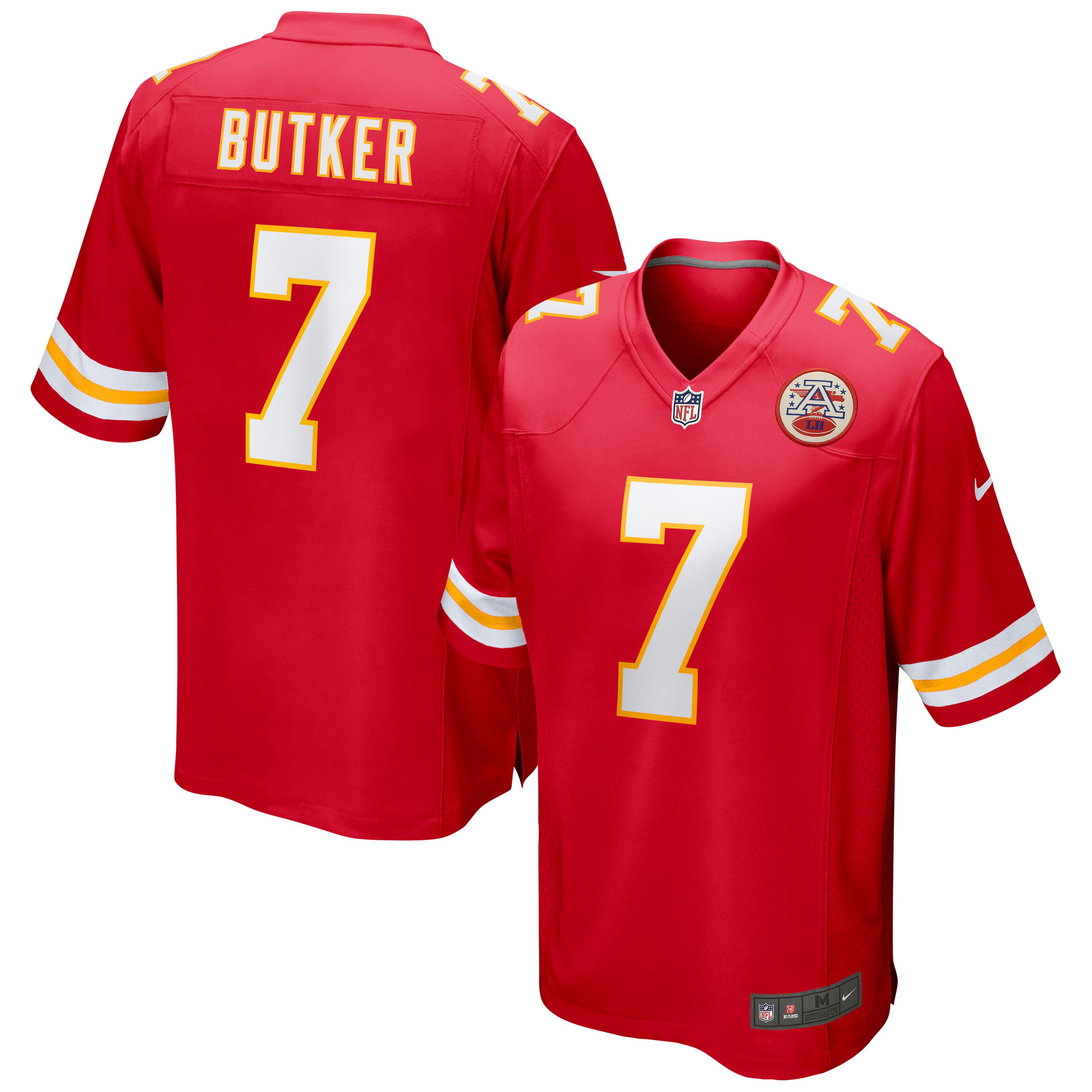 Kansas City Chiefs Harrison Butker Red Game Jersey