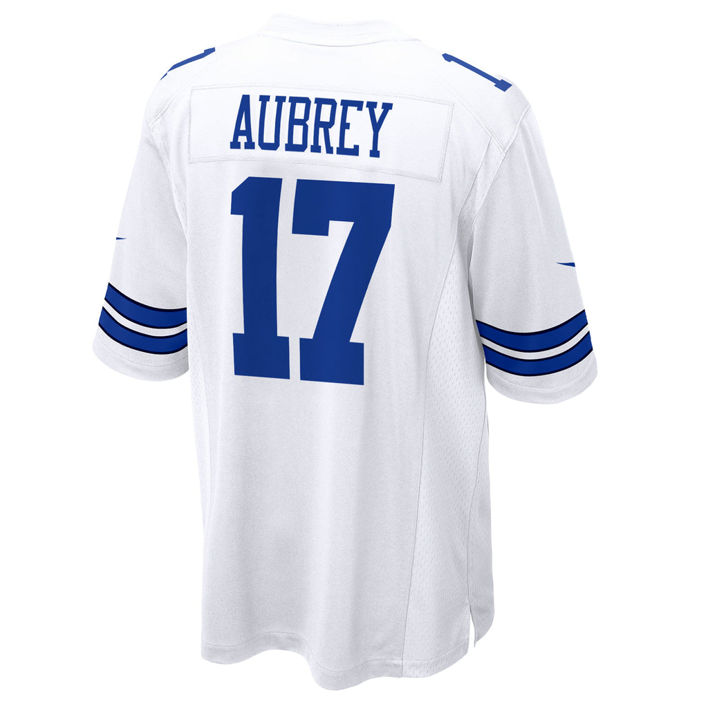 Dallas Cowboys Brandon Aubrey White Game Jersey