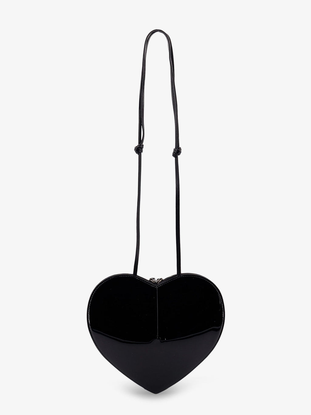 Alaia Women Le Coeur Patent Leather Crossbody Bag