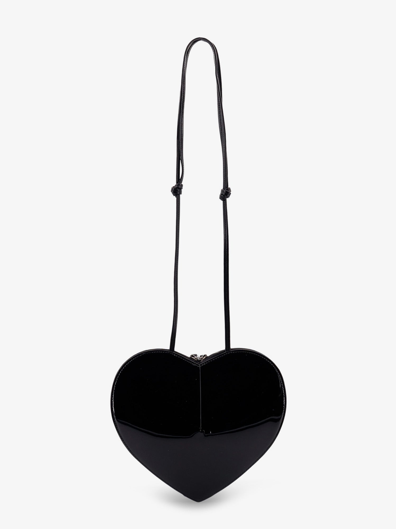 Alaia Women Le Coeur Patent Leather Crossbody Bag