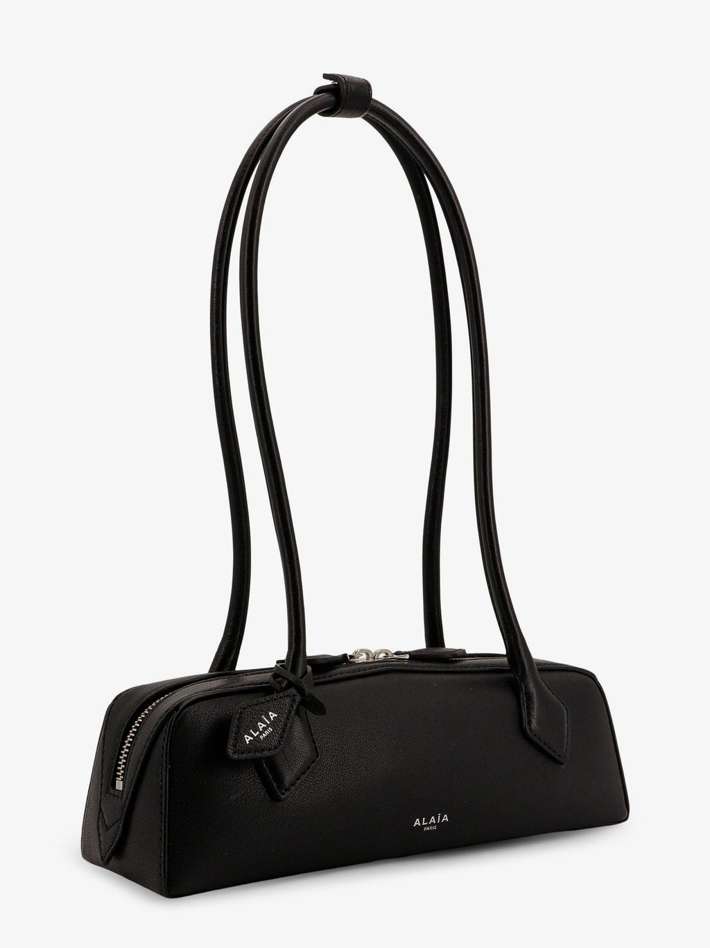 Alaia Women Teckel Small Leather Shoulder Bag