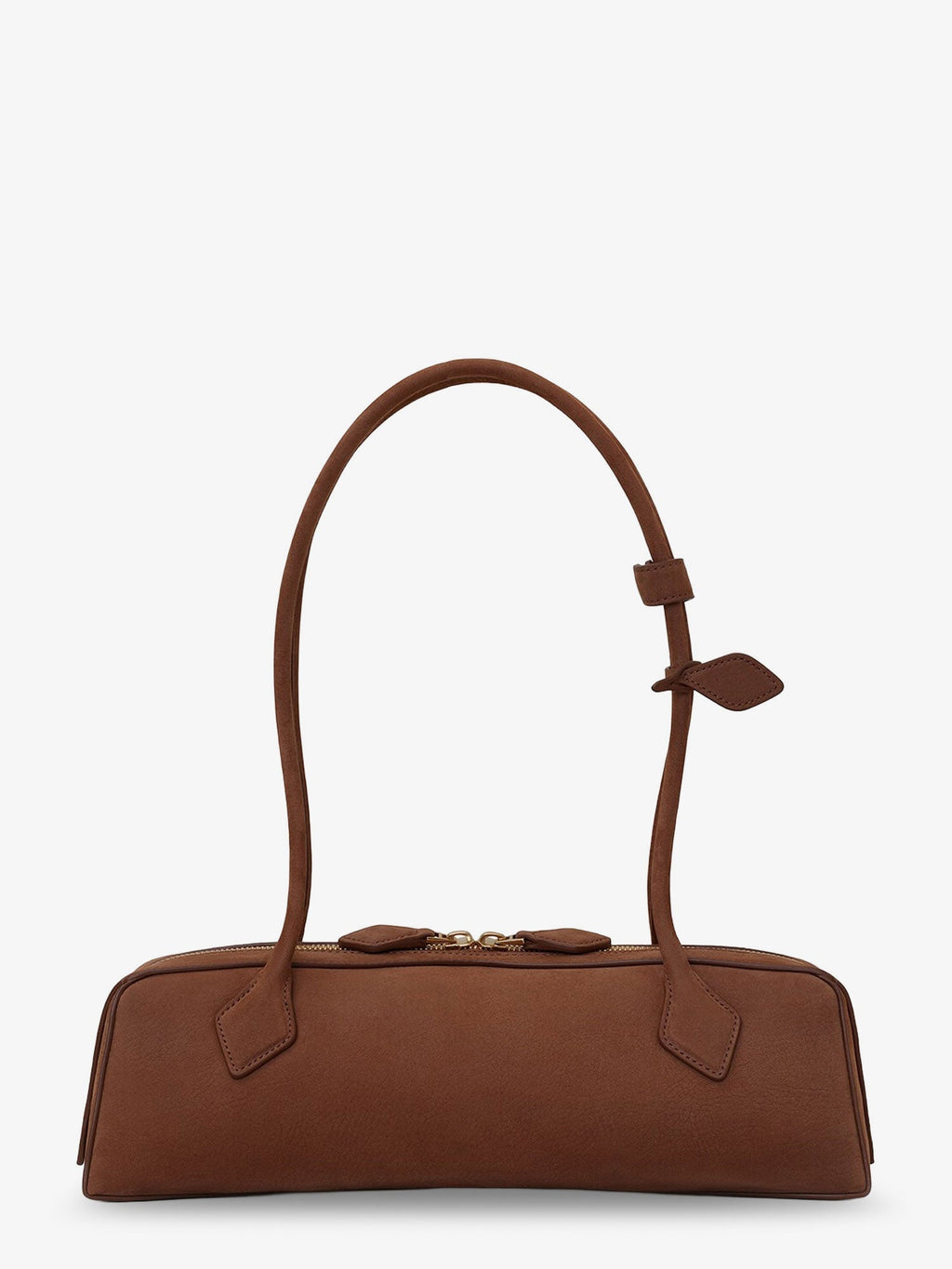 Alaia Women Teckel Medium Suede Shoulder Bag