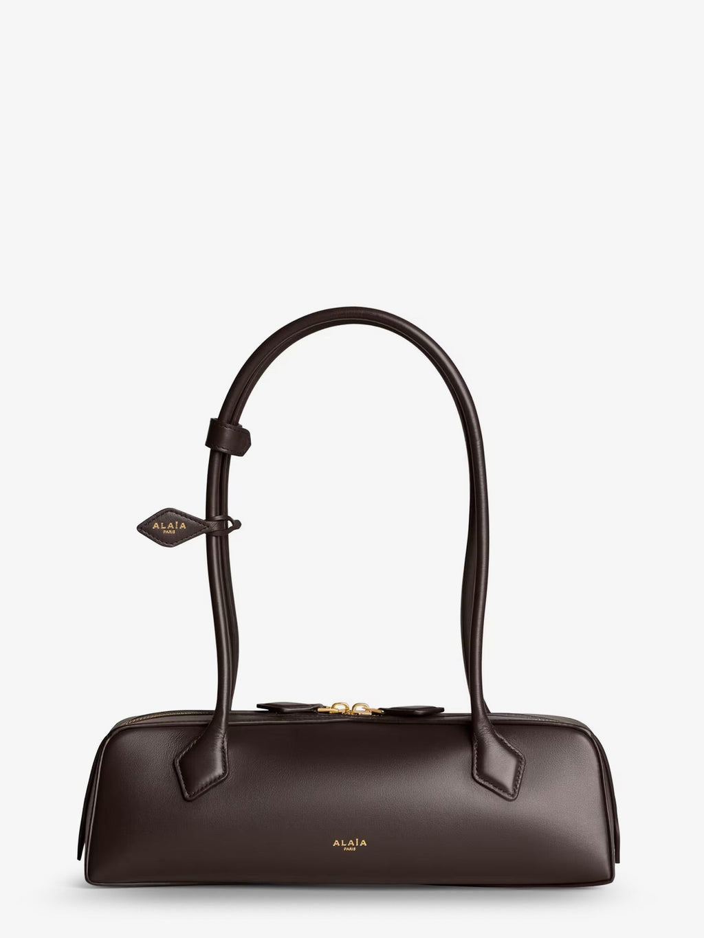 Alaia Women Le Teckel Medium Leather Shoulder Bag