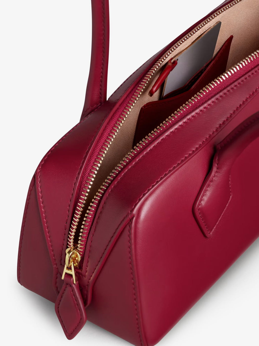 Alaia Women Le Teckel Leather Shoulder Bag