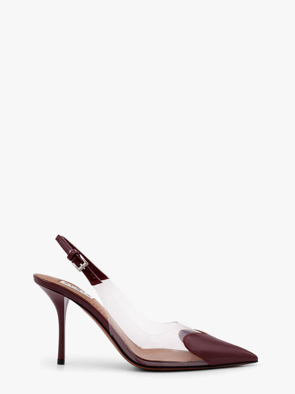 Alaia Women Slingbacks 90 Leather And Pvc Pumps