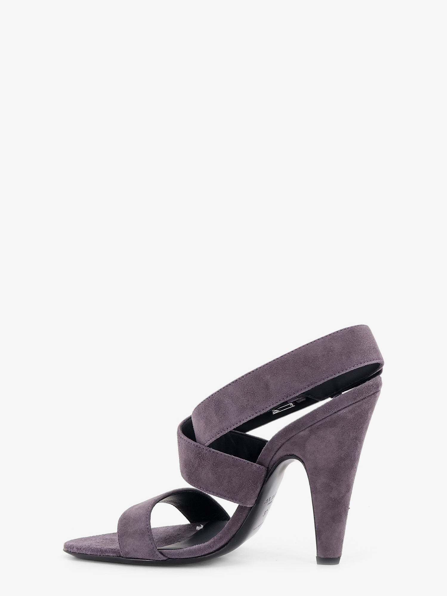 Alaia Women Suede Heeled Sandals