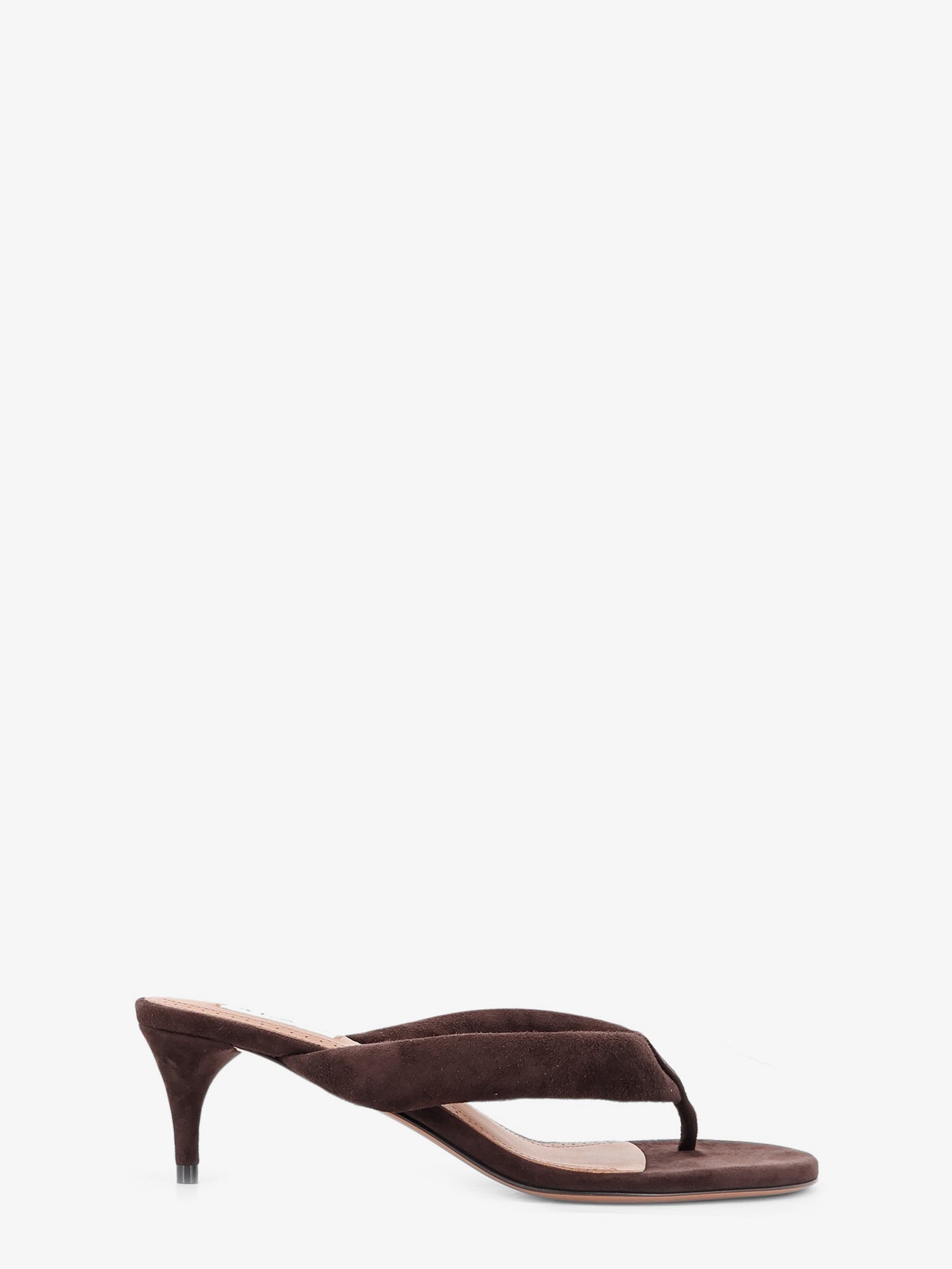 Alaia Women Suede Heeled Sandals