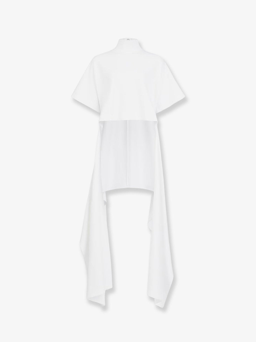 Alaia Women Asym Cotton Blend T-Shirt