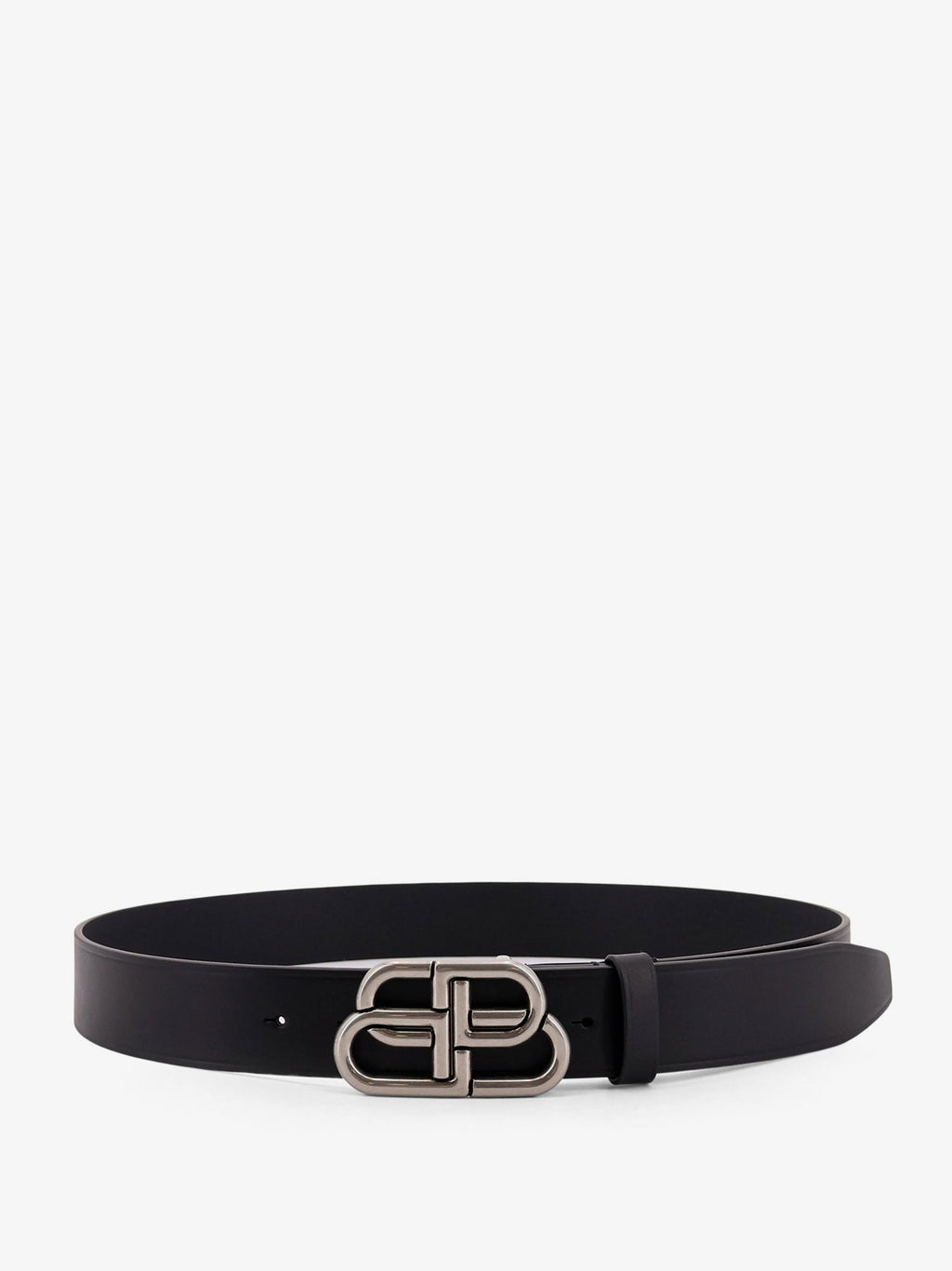 Balenciaga Men Bb Large Leather Belt