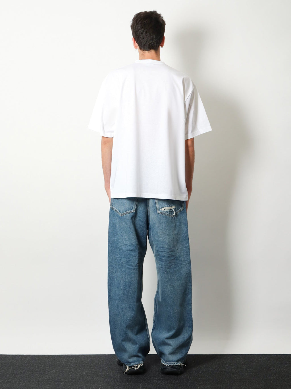Balenciaga Men The Window Cotton T-Shirt