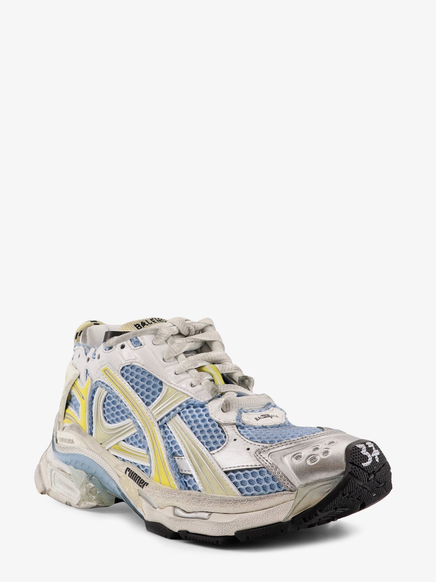 Balenciaga Women Low-Top Runner Mesh Sneakers