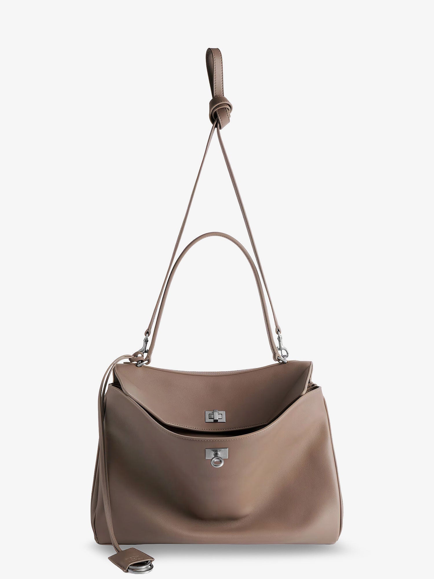 Balenciaga Women Rodeo Medium Leather Crossbody Bag