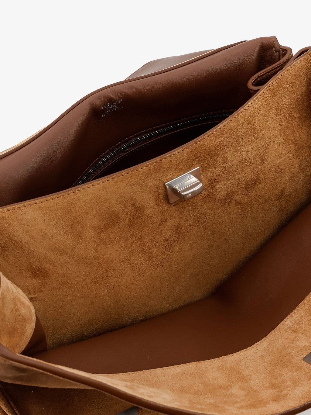 Balenciaga Women Rodeo M Suede Shoulder Bag