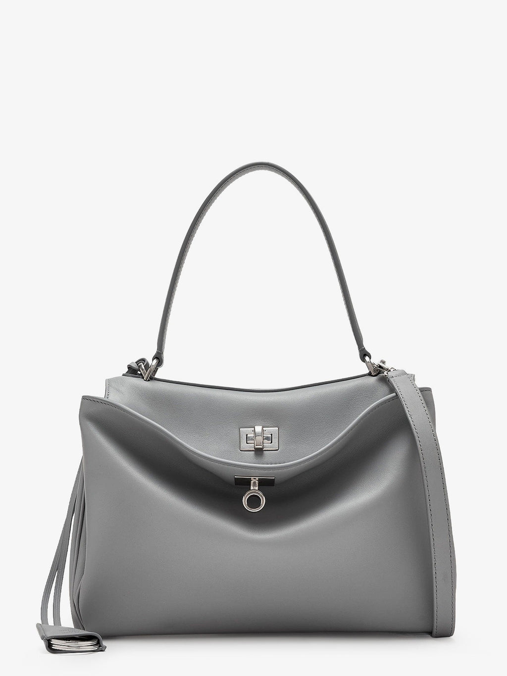 Balenciaga Women Rodeo Leather Crossbody Bag
