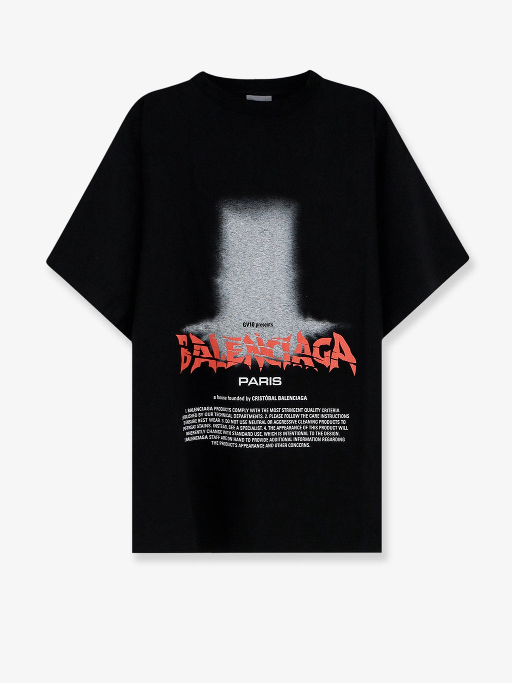 Balenciaga Men The Door Cotton T-Shirt