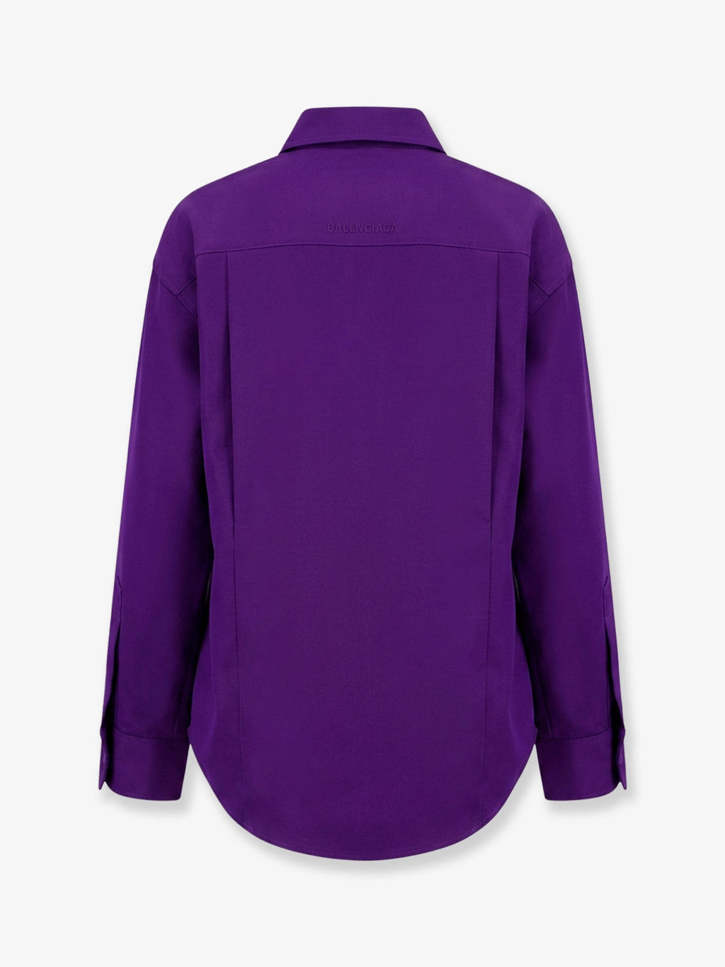 Balenciaga Women Silk Shantung Shirt