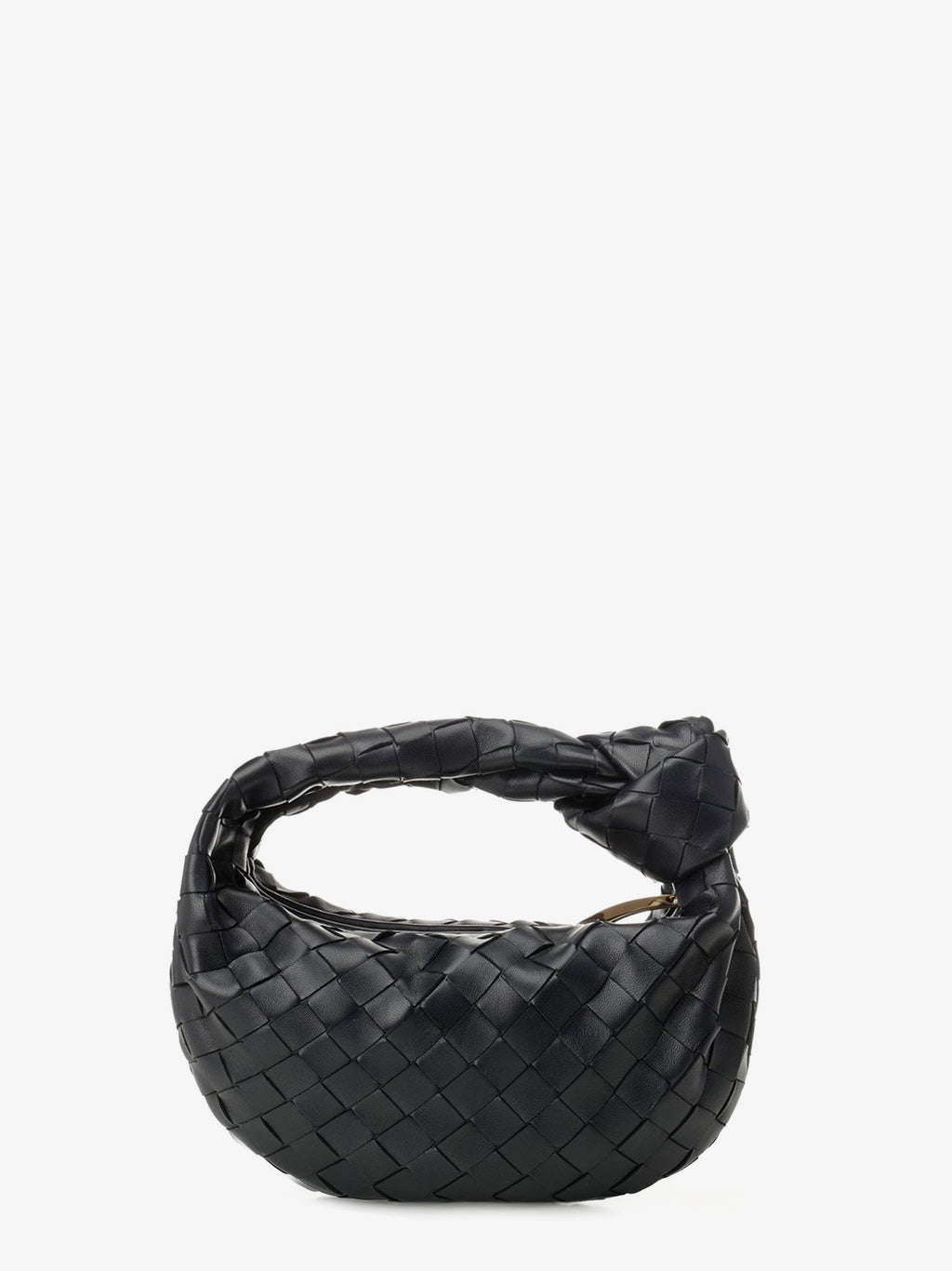 Bottega Veneta Women Mini Jodie Leather Handbag With Intrecciato Motif