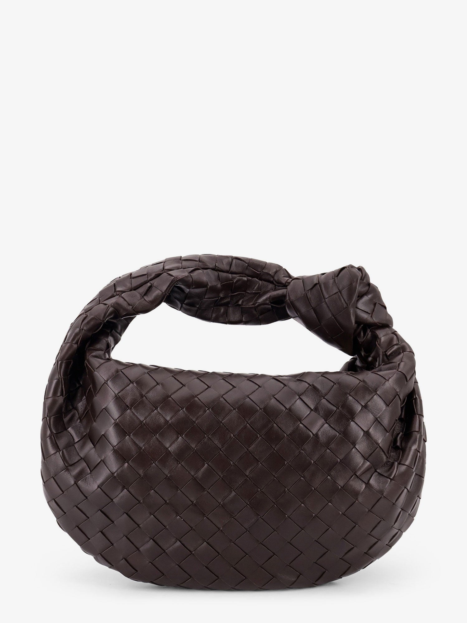 Bottega Veneta Women Jodie Small Leather Handbag With Intrecciato Motif