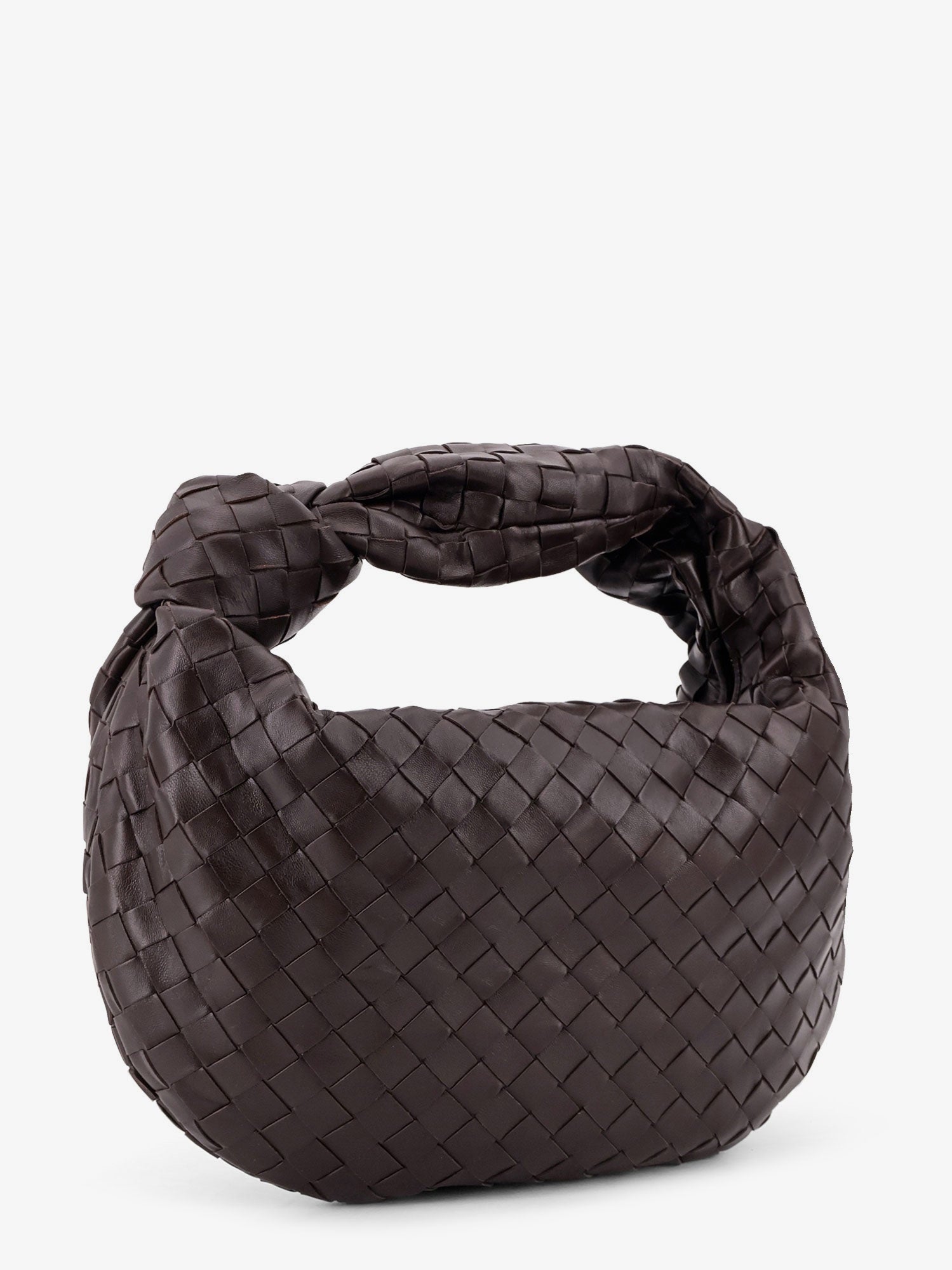 Bottega Veneta Women Jodie Small Leather Handbag With Intrecciato Motif