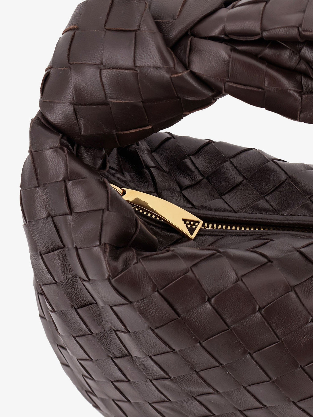 Bottega Veneta Women Jodie Small Leather Handbag With Intrecciato Motif