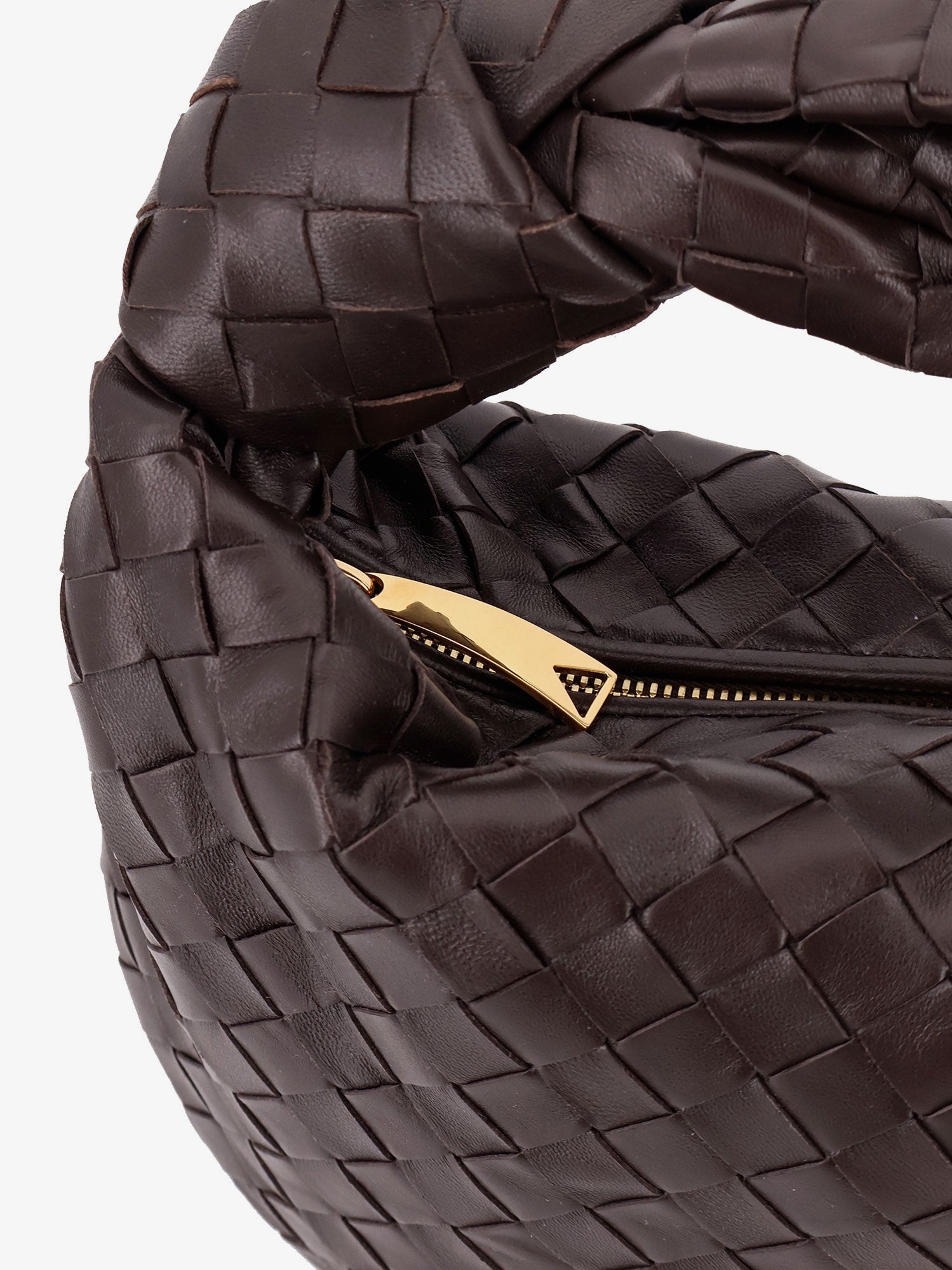Bottega Veneta Women Jodie Small Leather Handbag With Intrecciato Motif