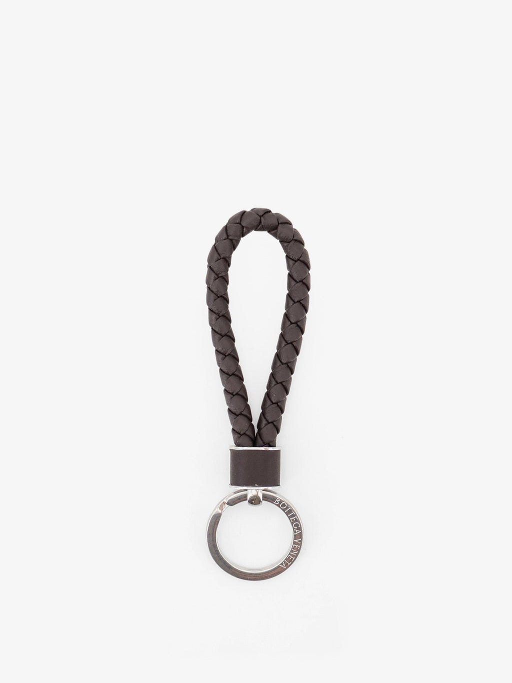 Bottega Veneta Men Leather Keychain