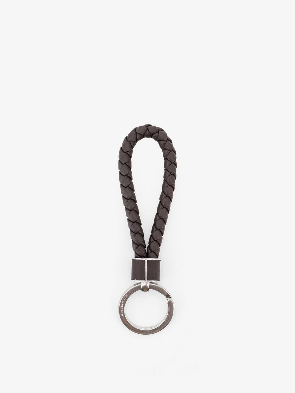 Bottega Veneta Men Leather Keychain