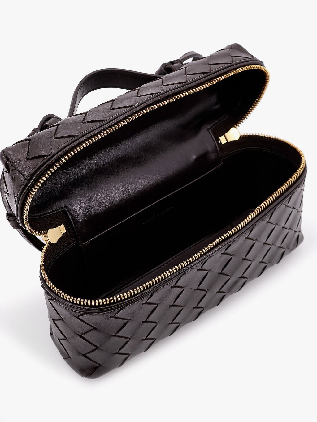 Bottega Veneta Women Bang Bang Leather Shoulder Bag With Intrecciato Pattern
