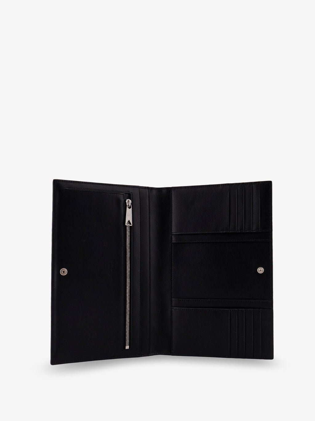 Bottega Veneta Men Leather Clutch Bag With Intrecciato Motif