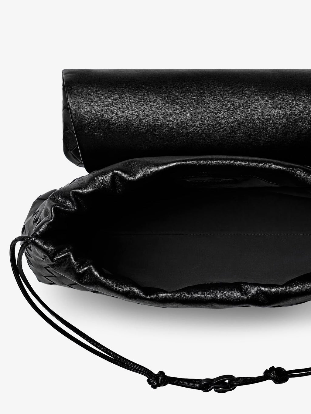 Bottega Veneta Women Leather Shoulder Bag With Intrecciato Pattern