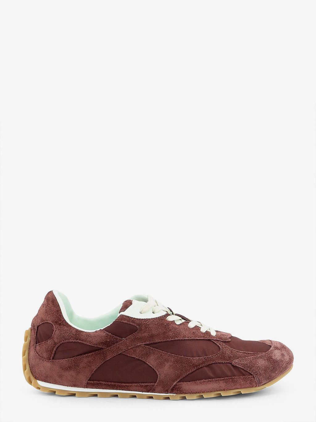 Bottega Veneta Men Orbit Flash Suede And Nylon Sneakers