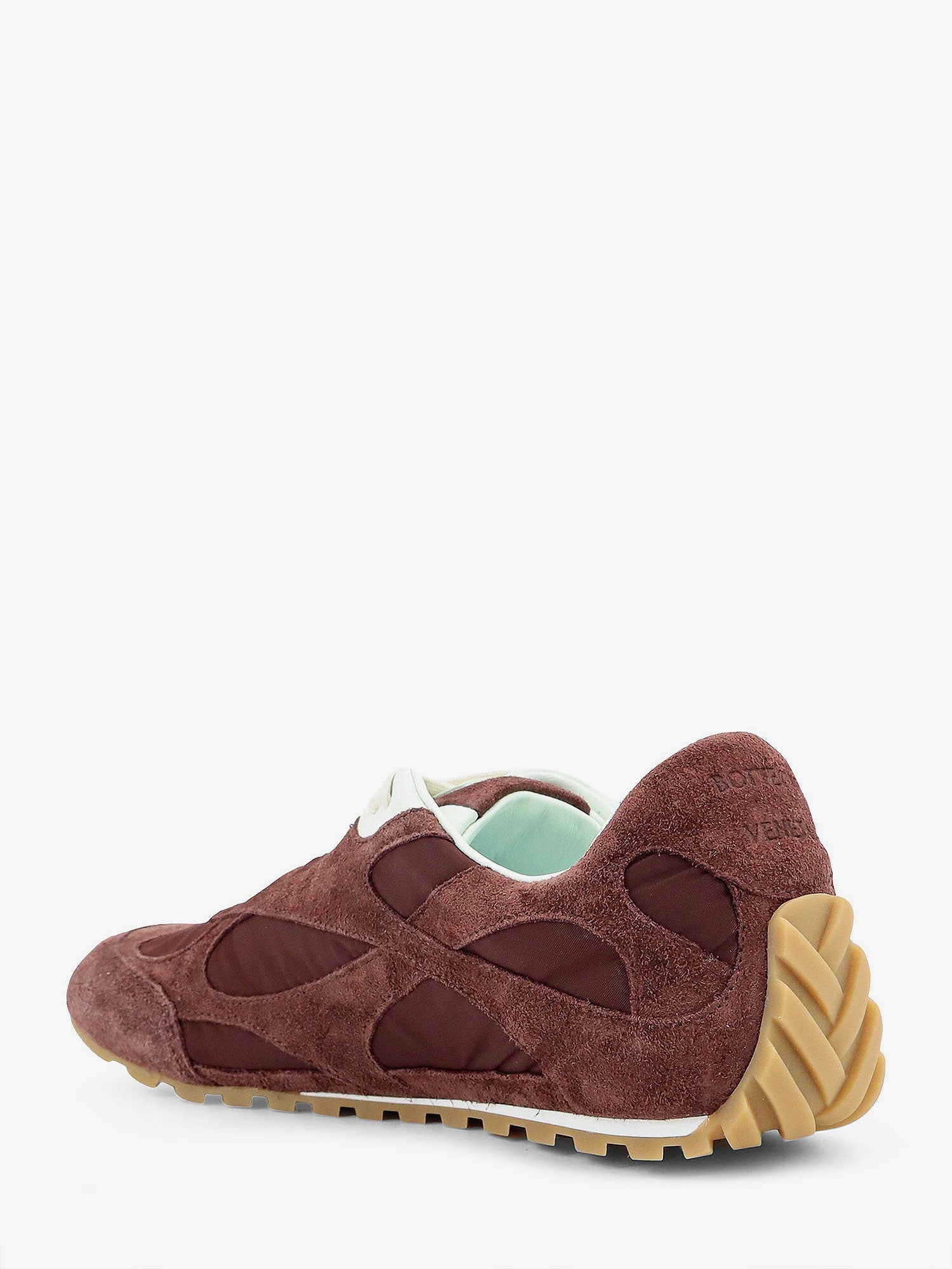 Bottega Veneta Men Orbit Flash Suede And Nylon Sneakers