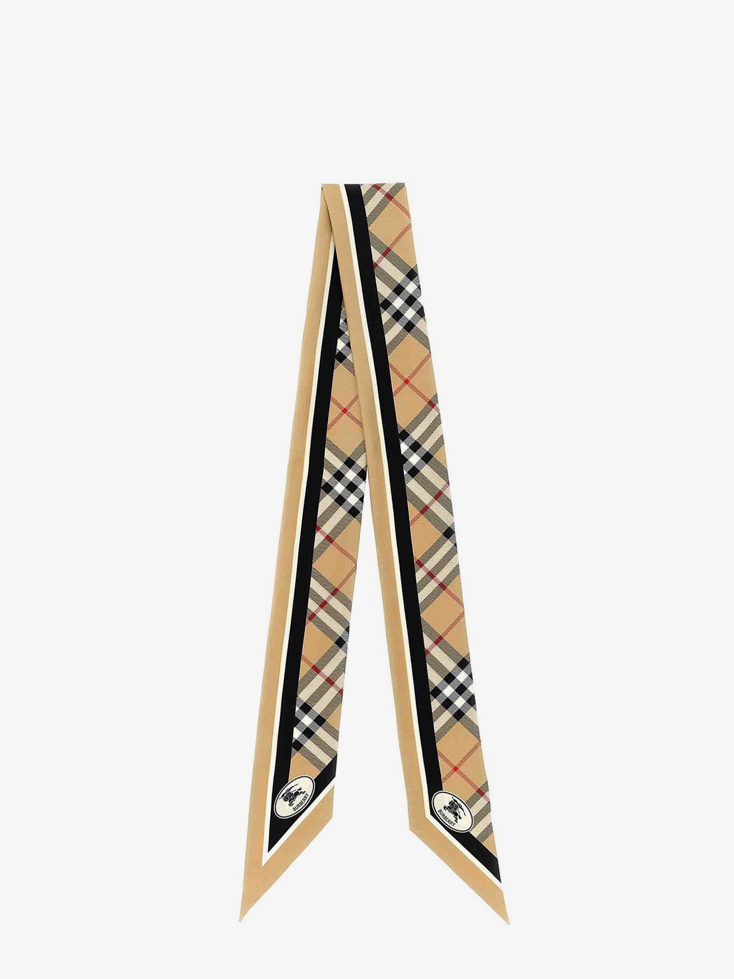 Burberry Women Medium Check Silk Bandeau