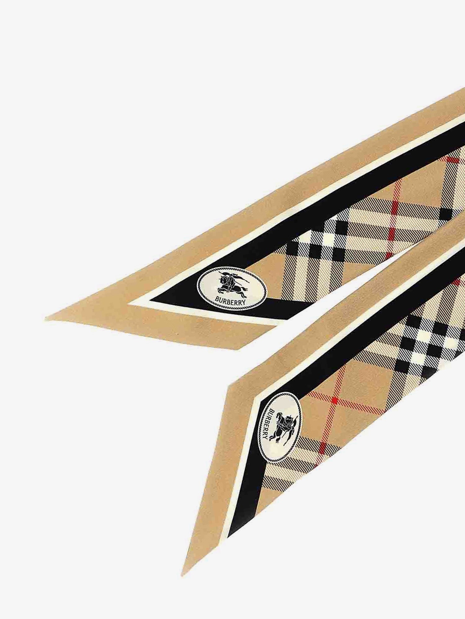Burberry Women Medium Check Silk Bandeau