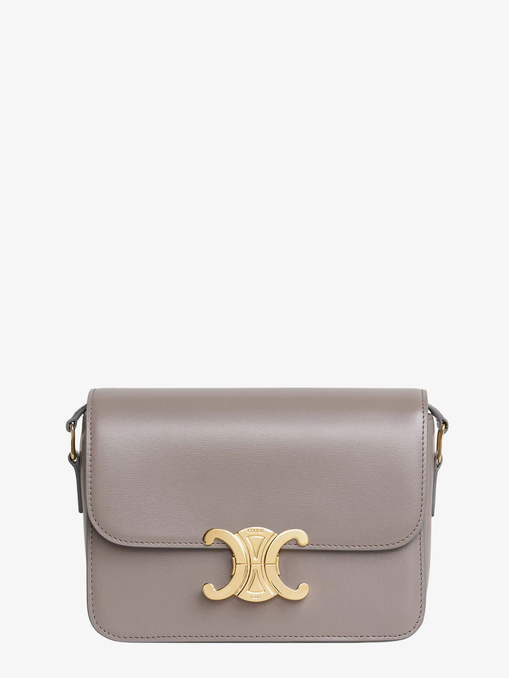 Celine Women Teen Triomphe Leather Crossbody Bag