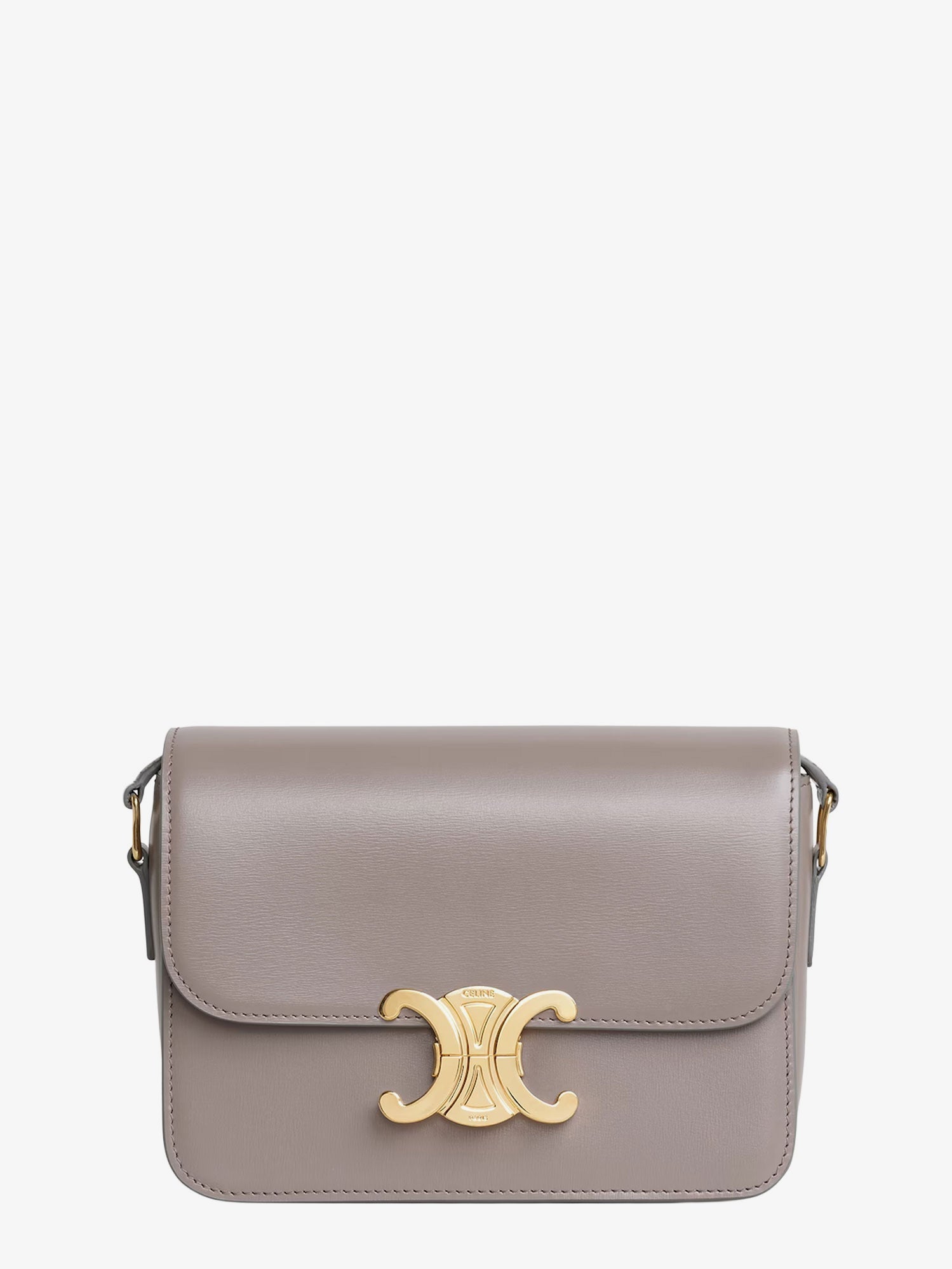 Celine Women Teen Triomphe Leather Crossbody Bag